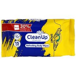 کلین آپ دستمال مرطوب بادی اسپرت 50عدد